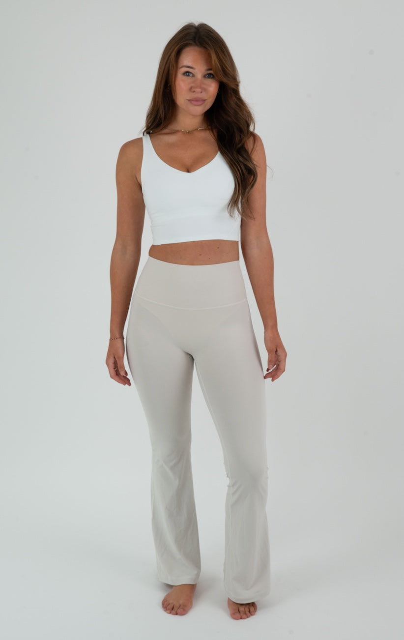 The Pilates Flares | Seashell