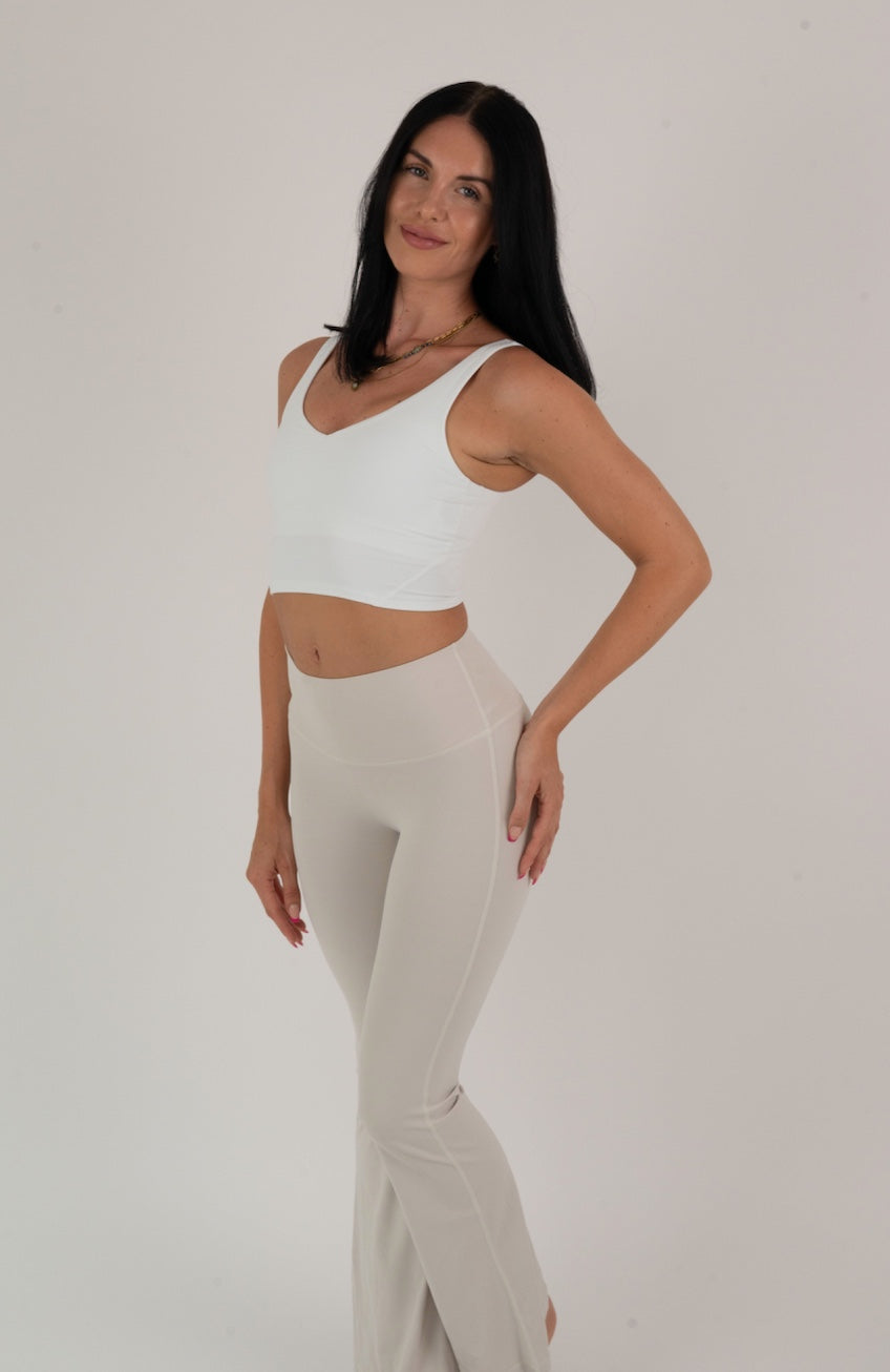 The Pilates Flares | Seashell