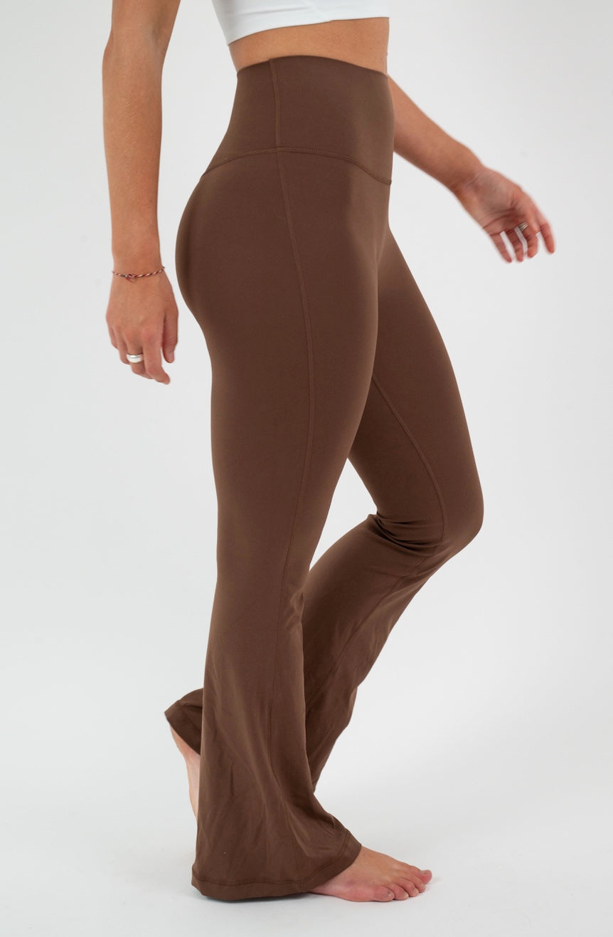 The Pilates Flares | Coffee