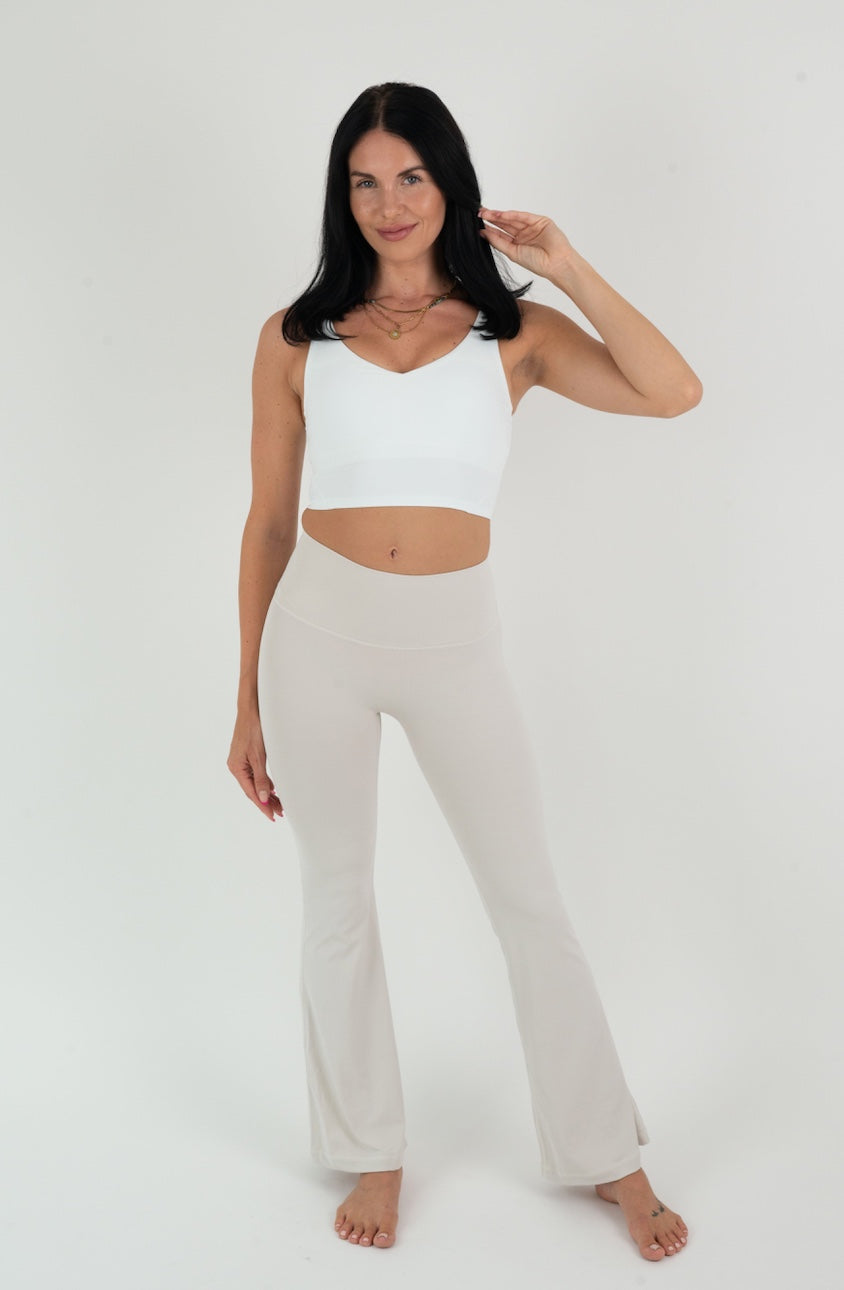 The Pilates Flares | Seashell