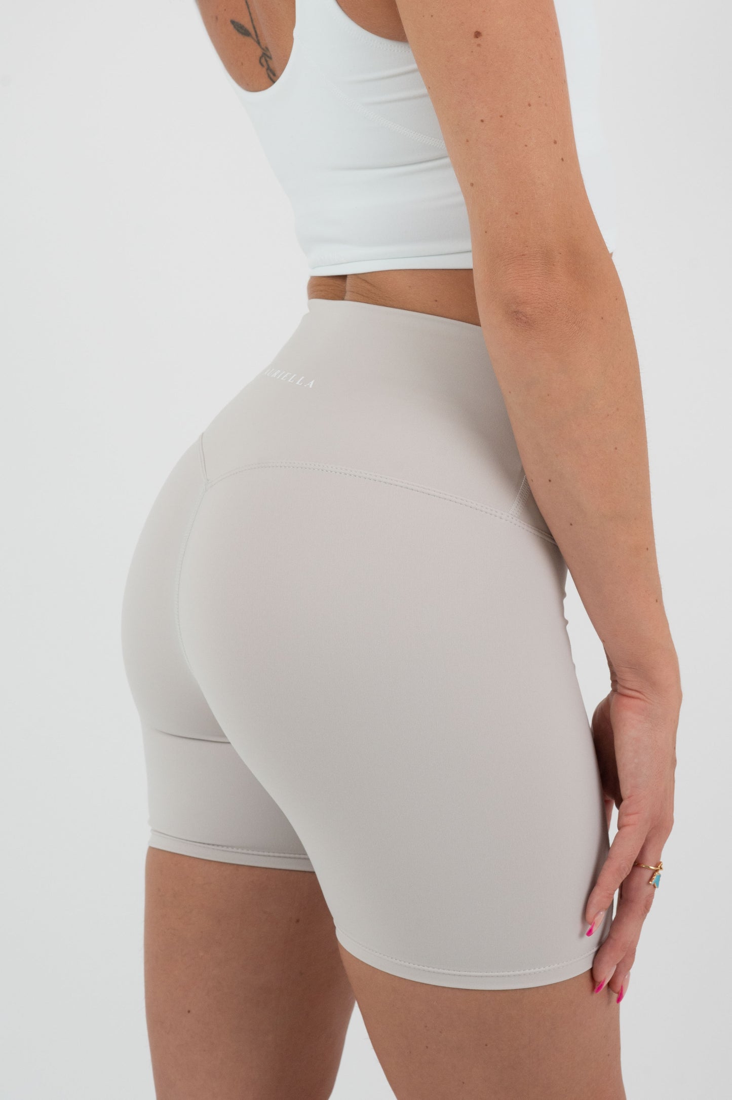 The Barre Shorts | Seashell