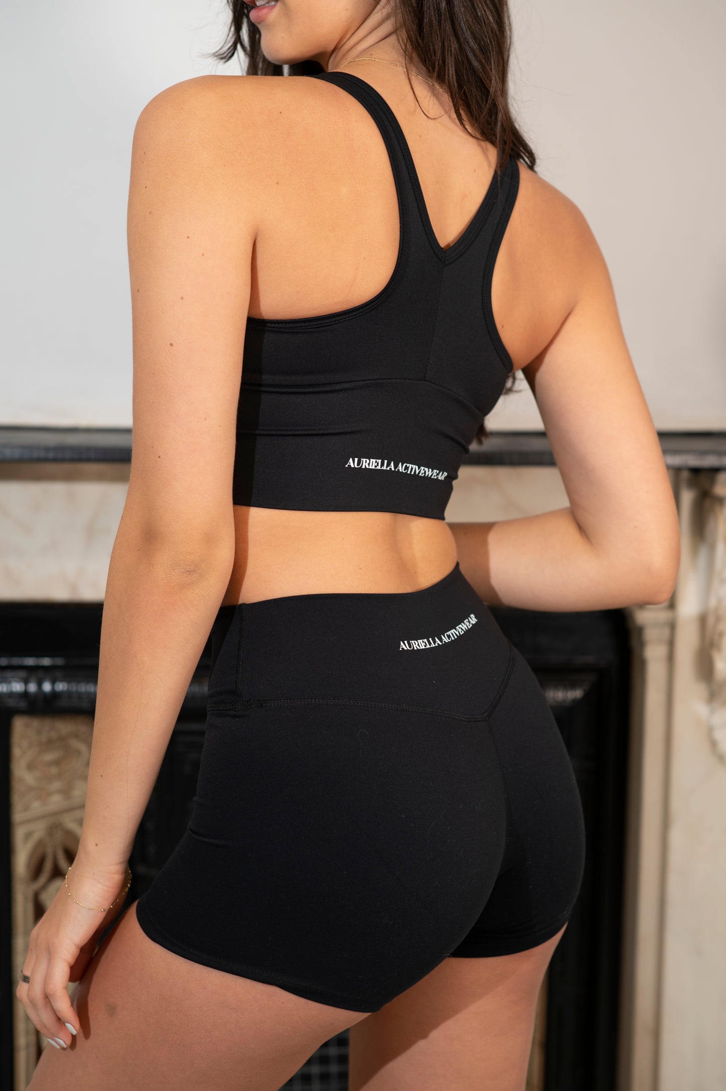Chic Ruched Top | Black