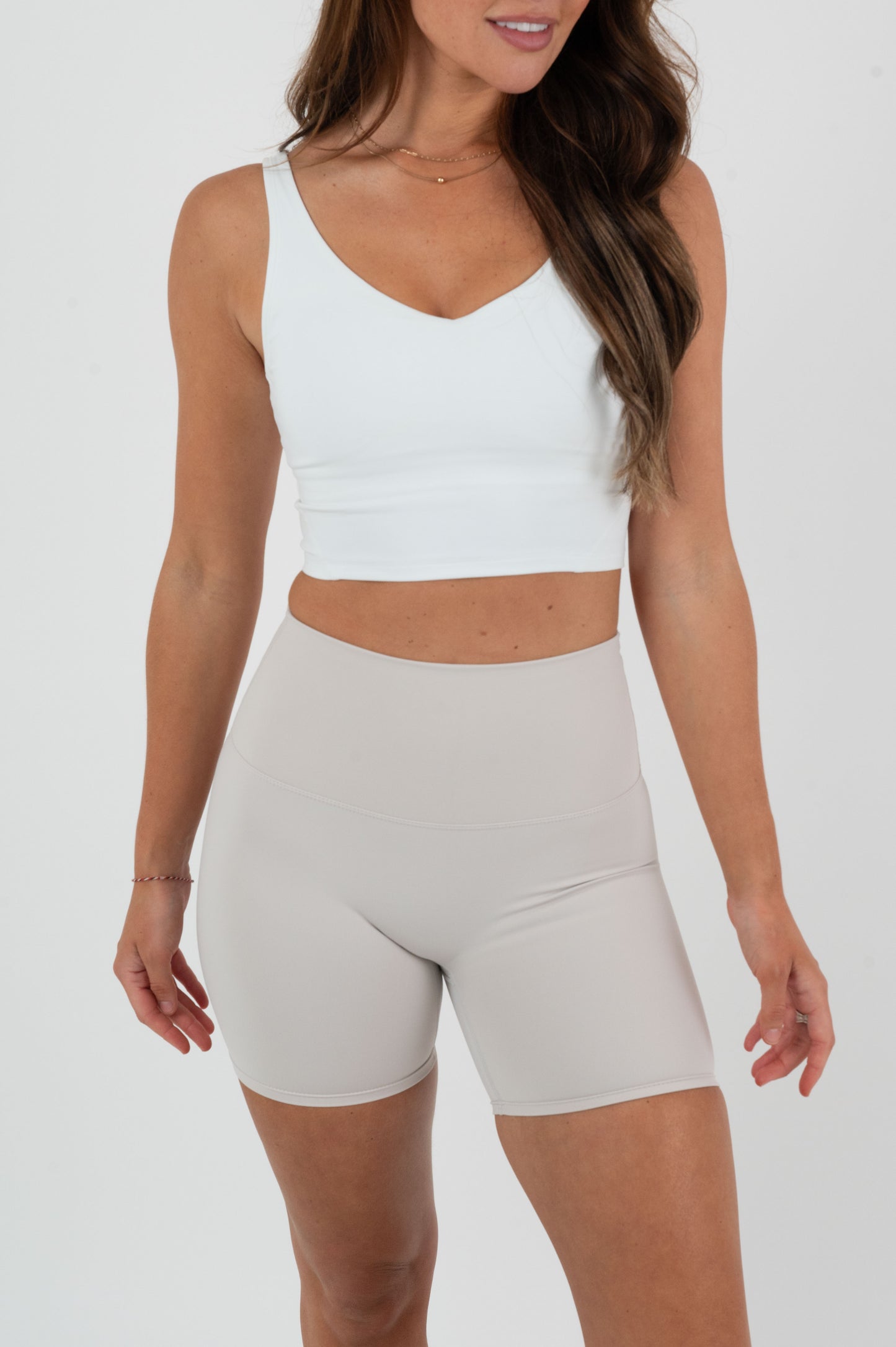 The Barre Shorts | Seashell