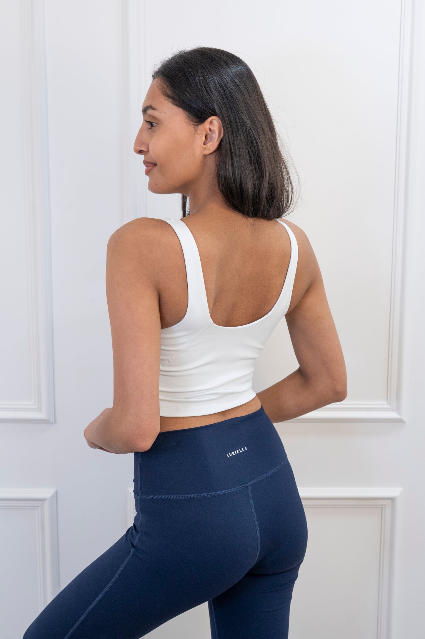 Studio Crop Top - White