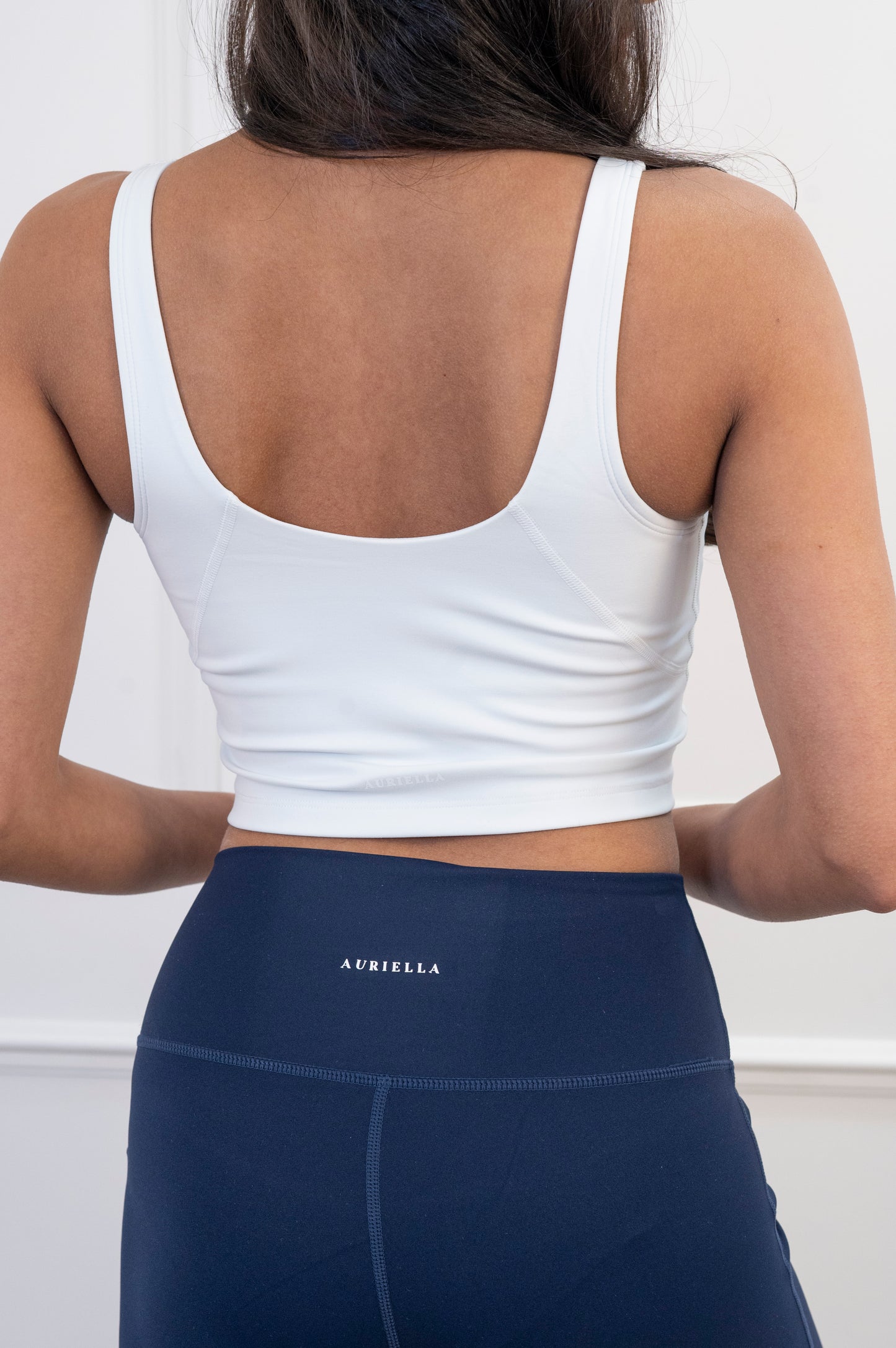 Studio Crop Top - White
