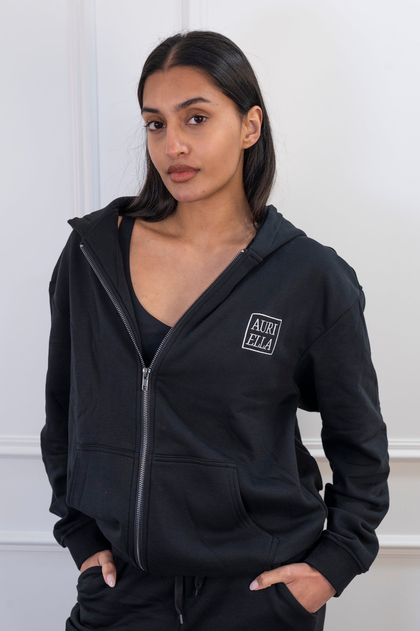 Chic Tracksuit Set - Noir
