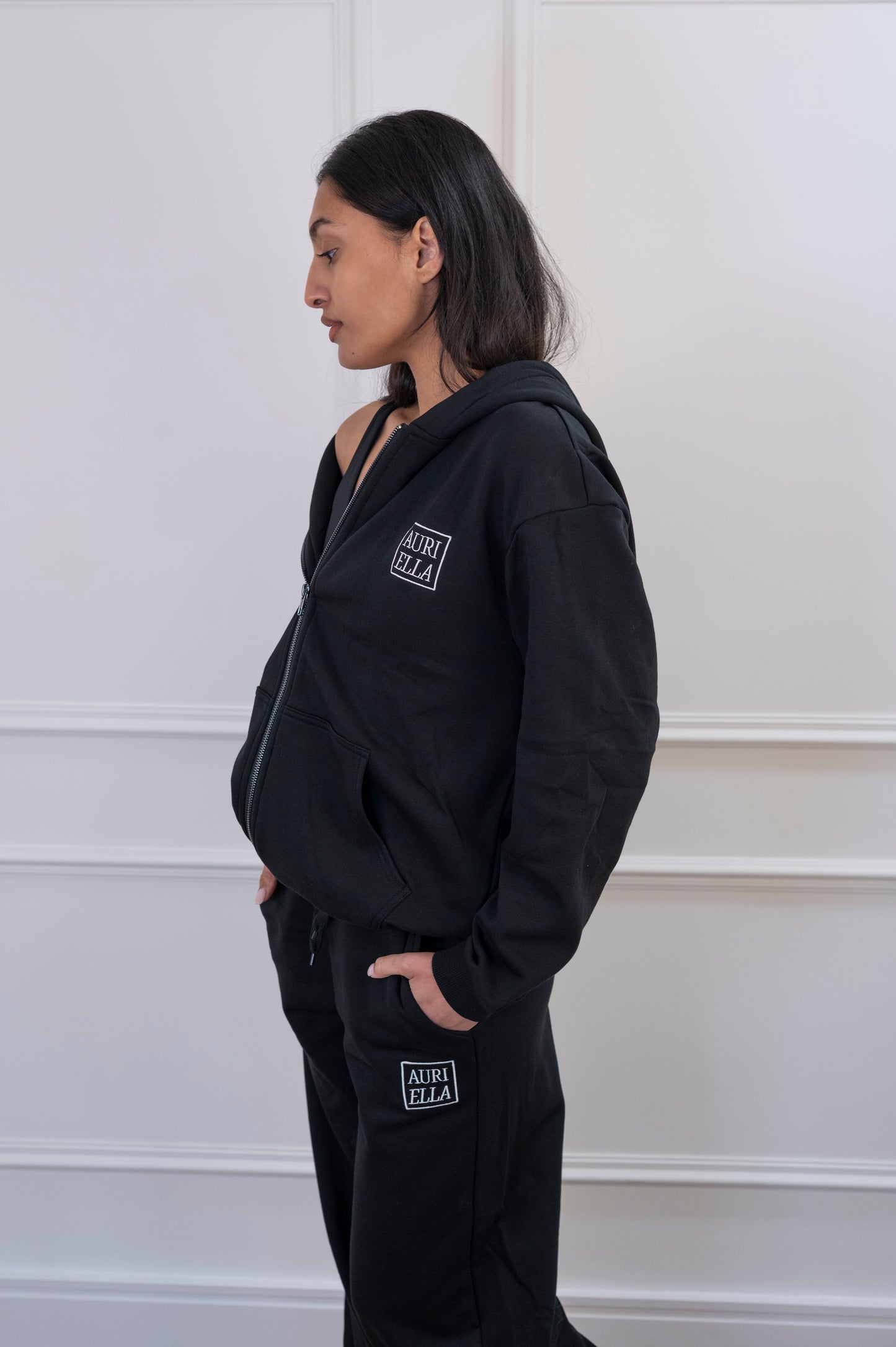 Chic Tracksuit Set - Noir