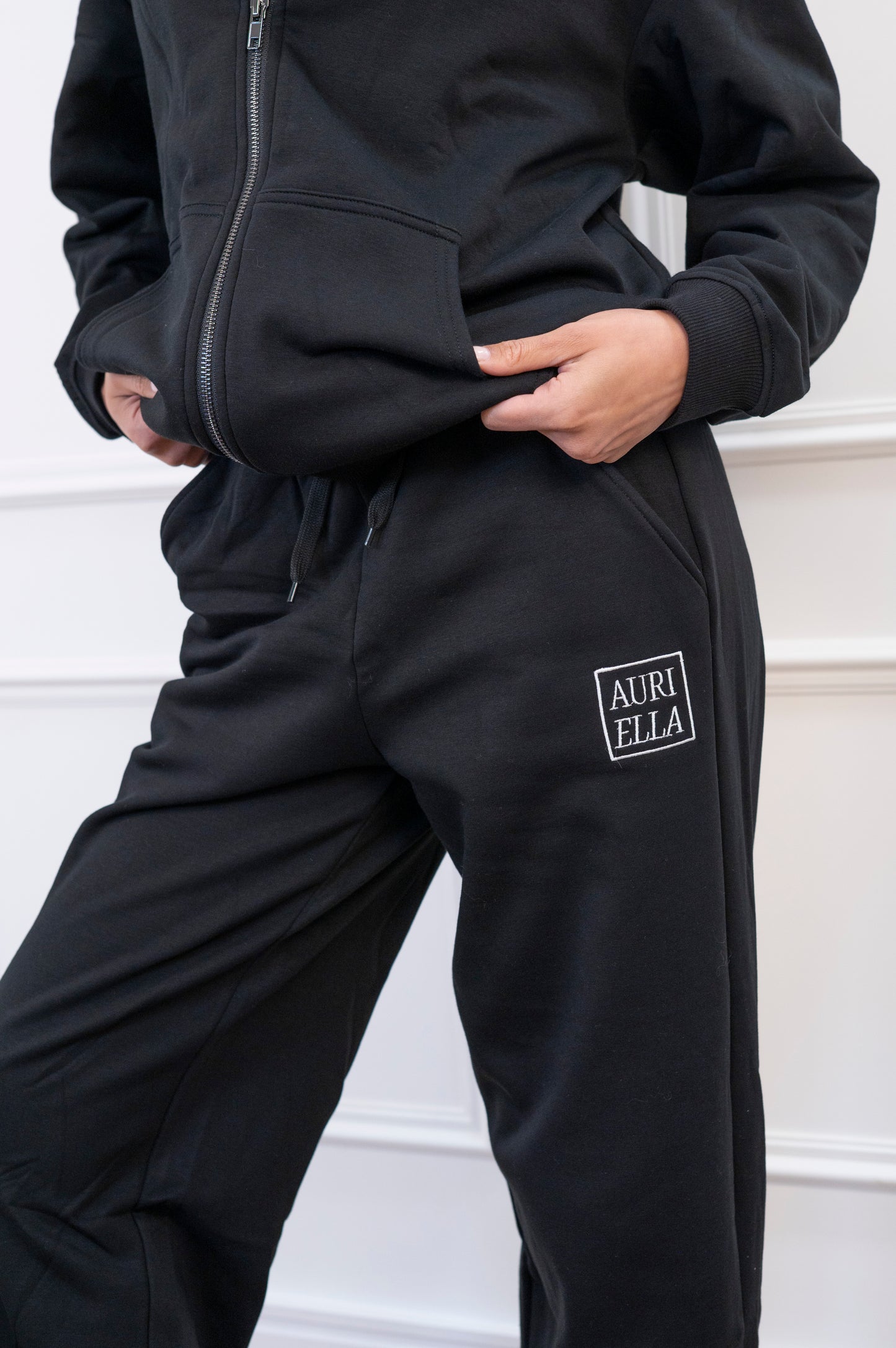 Chic Tracksuit Set - Noir