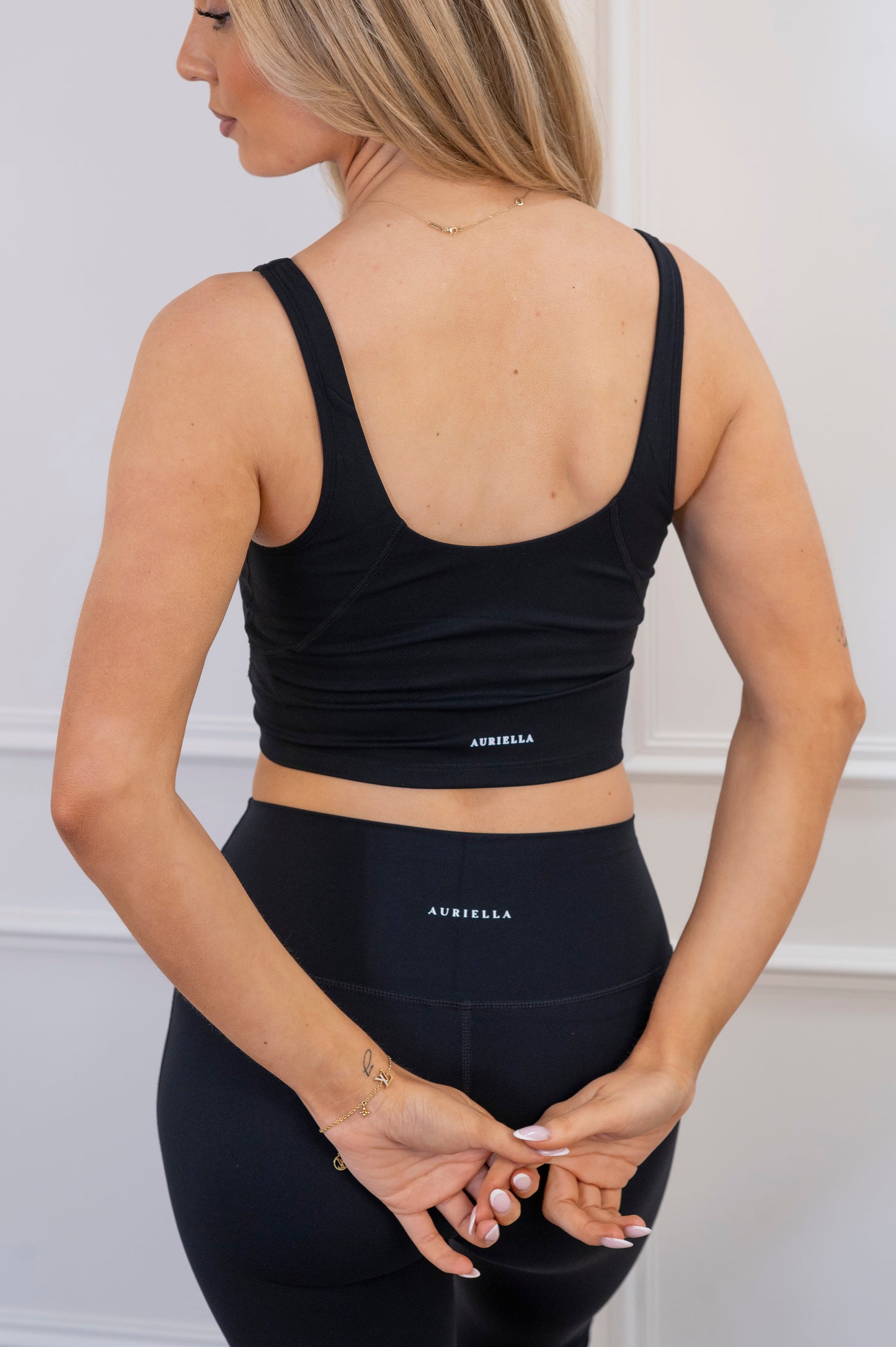 Studio Crop Top - Black